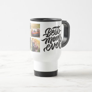Caneca Térmica Melhor Mãe já Personalizada 6 Colagem de Fotos