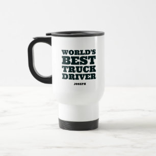Caneca Térmica Melhor Motorista de Caminhão do Mundo Personalizad