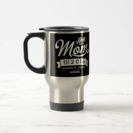 Caneca Térmica Melhor nova mãe escura 20XX