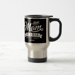 Caneca Térmica Melhor nova mãe escura 20XX