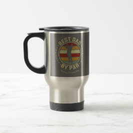 Caneca Térmica Melhor Pai de Golfe por Par