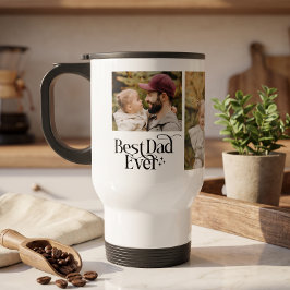 Caneca Térmica Melhor Pai de Todos Foto Personalizada