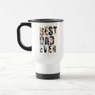 Caneca Térmica Melhor Pai de Todos os Tempos   Modelo de Colagem 