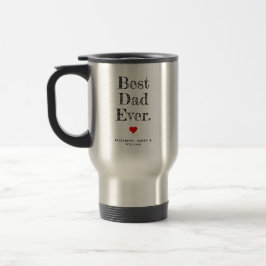 Caneca Térmica Melhor Pai de Todos os Tempos Nomes Personalizados