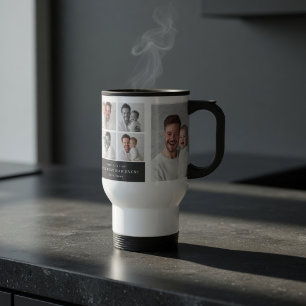 Caneca Térmica Melhor Pai do Mundo Foto Personalizada