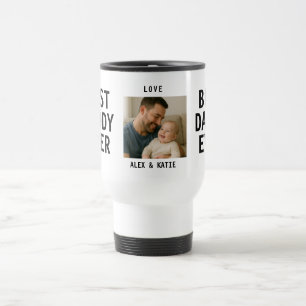 Caneca Térmica Melhor Pai do Mundo Foto Personalizada   Dia dos P