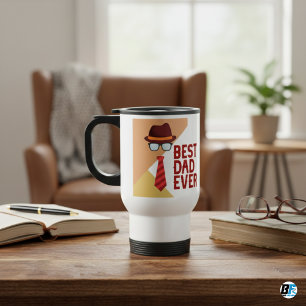 Caneca Térmica Melhor Pai do mundo, Minimalista Especial do Dia d