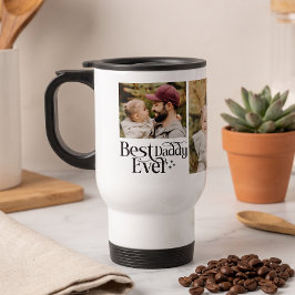 Caneca Térmica Melhor Papai de Todos Foto Personalizada