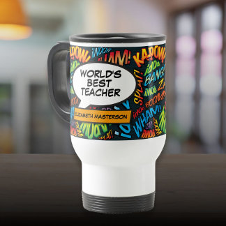Caneca Térmica Melhor Professora, Diversão De BD