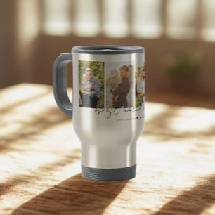 Caneca Térmica Melhor Tio de Todos os Tempos Moderno Script 4 Fot