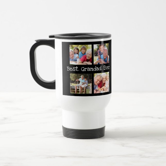 Caneca Térmica Melhor vovô de 4 imagens Diversão de imagens (Esquerda)
