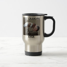 Caneca Térmica Melhor Vovô Já Criou Foto Personalizada