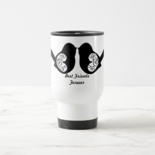 Caneca Térmica Melhores Amigos para sempre, BFF - BFF - Pássaros 