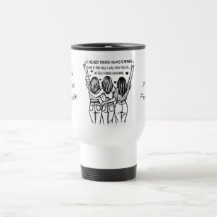 Caneca Térmica Melhores Amigos Personalizados para Sempre