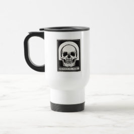 Caneca Térmica Memento Mori Skull Art