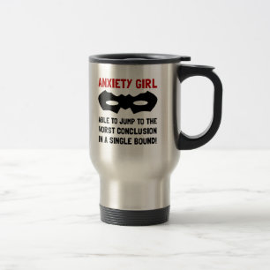 Caneca Térmica Menina da ansiedade