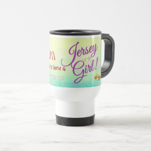 Caneca Térmica Menina do jérsei uma vez & sempre