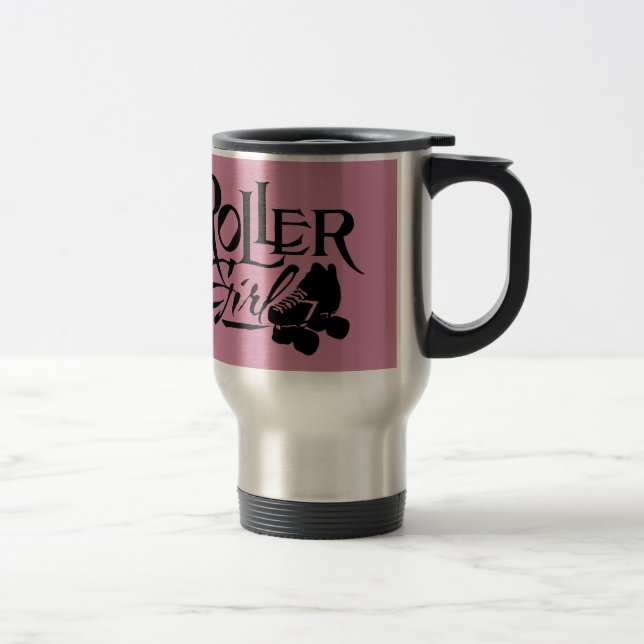 Caneca Térmica Menina do rolo, rolo Derby (Direita)