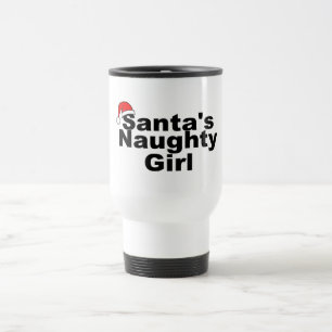 Caneca Térmica Menina impertinente de Santa