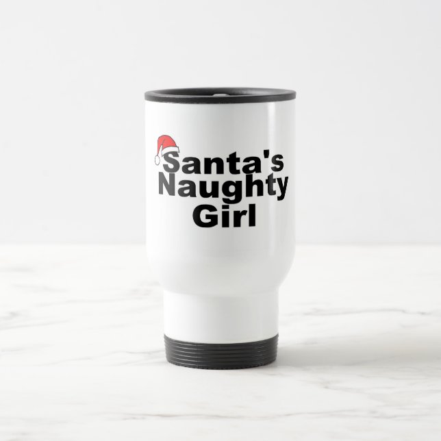Caneca Térmica Menina impertinente de Santa (Centro)