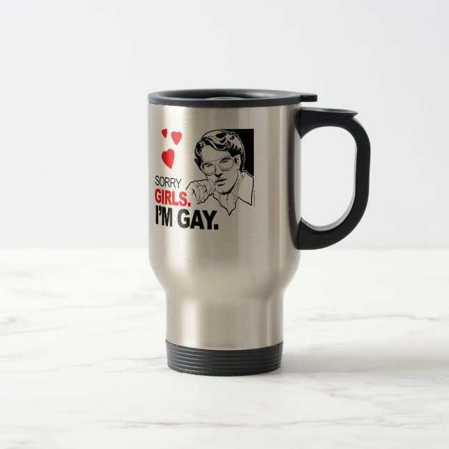 Caneca Térmica Meninas pesarosas eu sou alegre (Direita)
