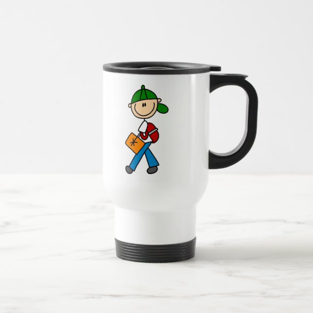 Caneca Térmica Menino com trouxa (Direita)
