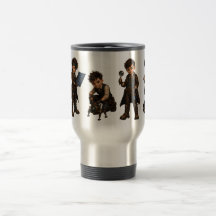 Menino Inventor Steampunk Tumbler | Engrenagens Ca