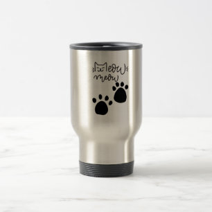 Caneca Térmica MEOW MEOW CAT LOVERS DESIGN #CatLady #FelineFashio