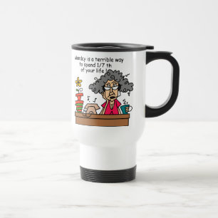 Caneca Térmica Meses Humor
