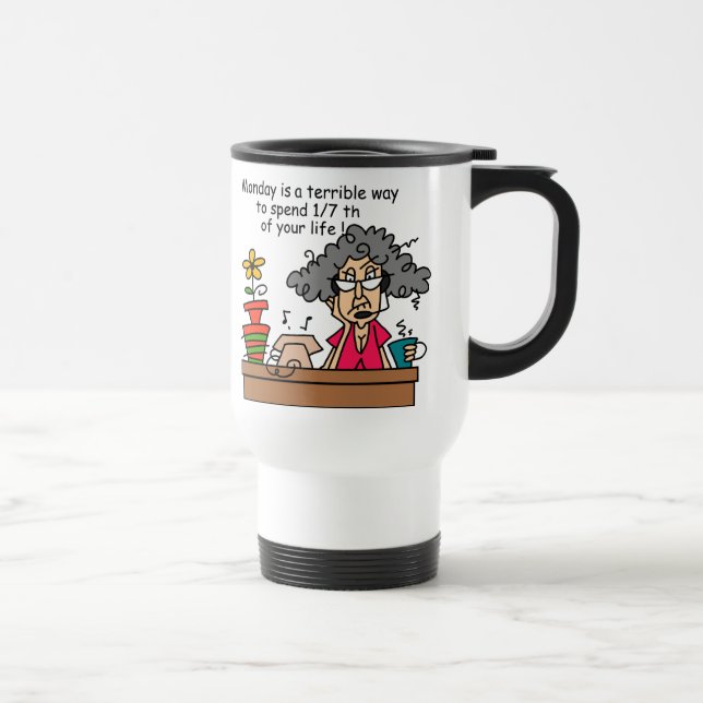 Caneca Térmica Meses Humor (Direita)