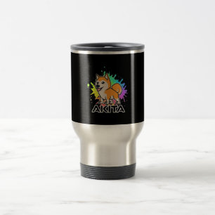 Caneca Térmica Mestrados de cães Akita shiba inu Presente para