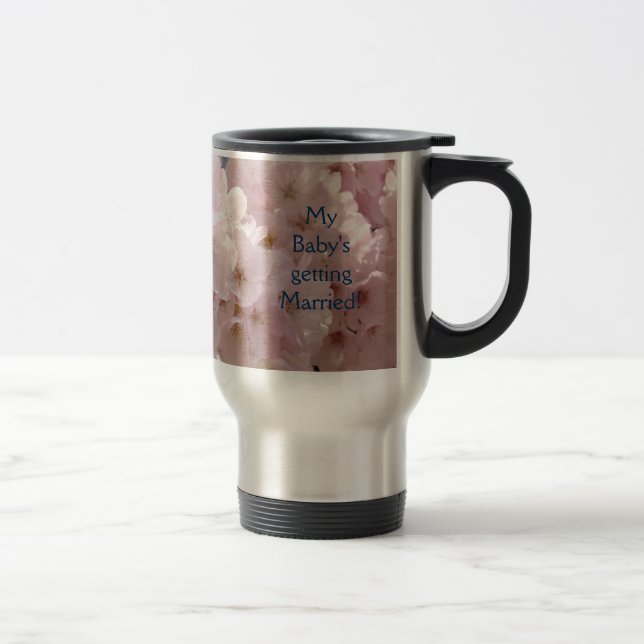 Caneca Térmica Meu Bebê Está Se Casando! Mãe da Noiva (Direita)