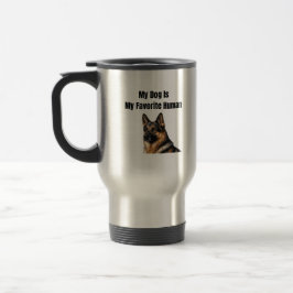 Caneca Térmica Meu Cachorro É Meu Humano Favorito