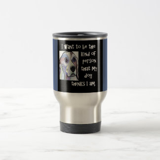 Caneca Térmica Meu cão minha inspiração