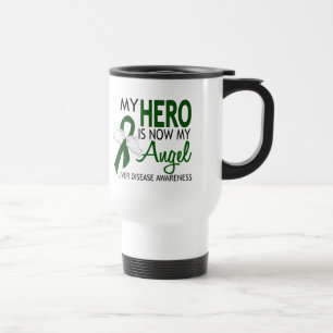 Caneca Térmica Meu herói é minha infecção hepática do anjo