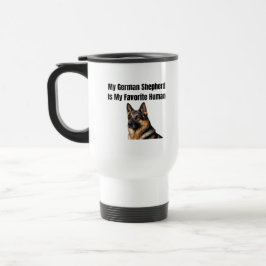 Caneca Térmica Meu Pastor Alemão É Meu Humano Favorito
