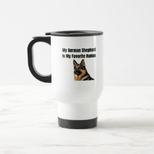Caneca Térmica Meu Pastor Alemão É Meu Humano Favorito