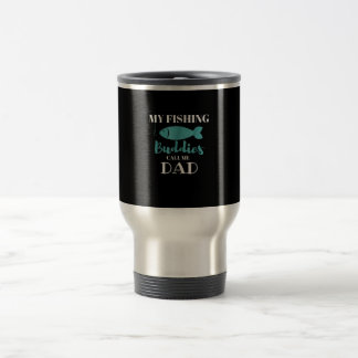 Caneca Térmica Meus Amigos De Pesca Me Chamam De Presente De Pesc