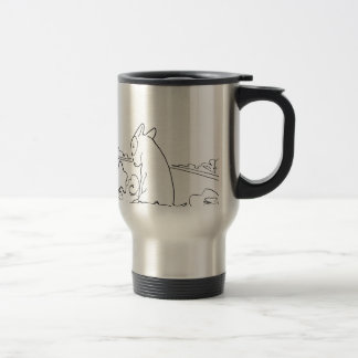 Caneca Térmica Milo & Ze (trabalhos de arte originais de bull