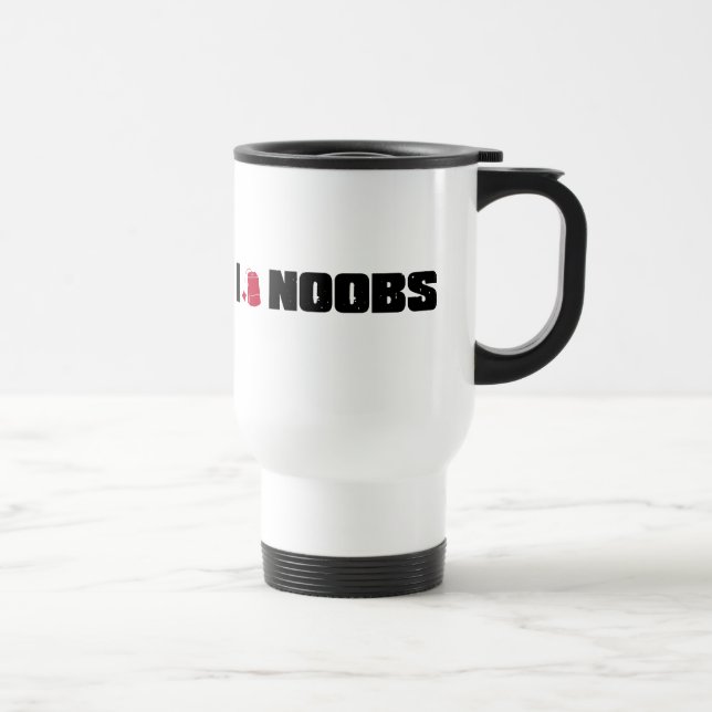 Caneca Térmica mim noobs (do saquinho de chá) (Direita)