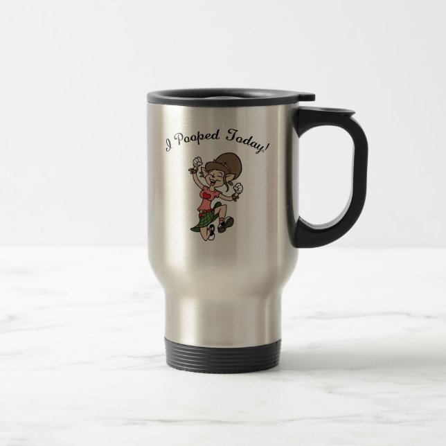 Caneca Térmica Mim Pooped hoje! - f (Direita)
