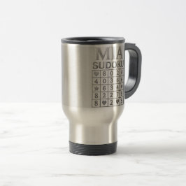 Caneca Térmica Minha sudoku