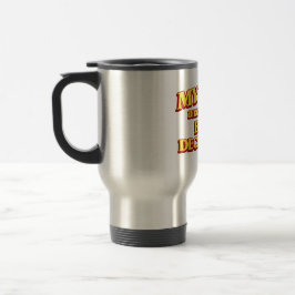 Caneca Térmica Minha Vida Dirigida por Decisões Ruins Design de F