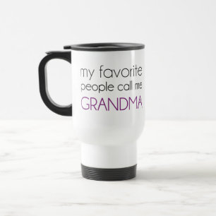 Caneca Térmica Minhas pessoas favoritas chamam-me avó