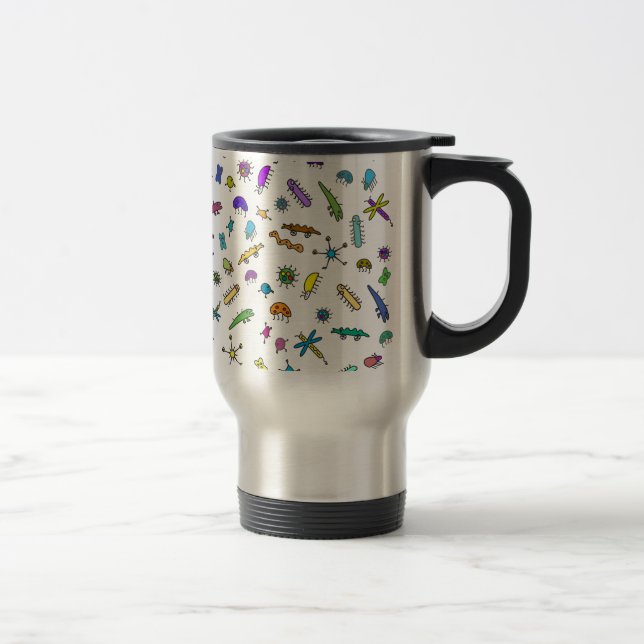Caneca Térmica Mini Bugs e Mini Bestas (Direita)