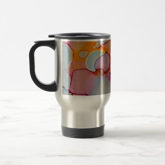 Caneca Térmica Miragem de Algodão Doce (Esquerda)