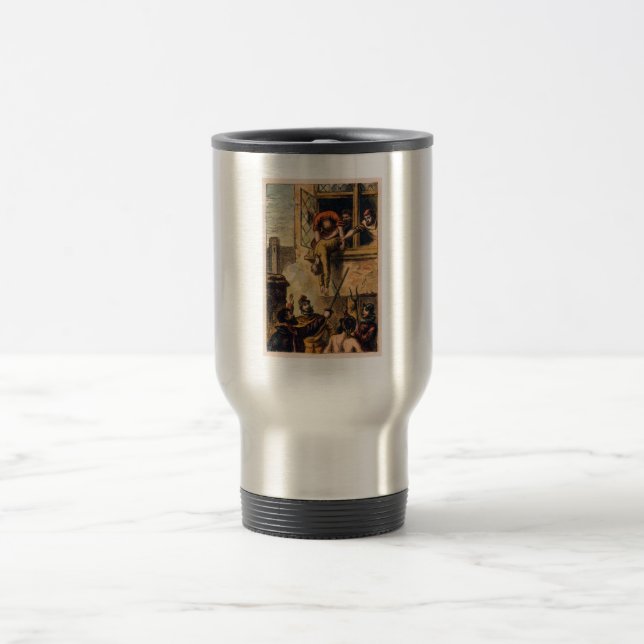 Caneca Térmica Mob Justice no Santo Bartholomew Day Massacre (Centro)