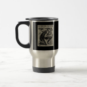Caneca Térmica Modo Duende Goblincore Fairycore Grunge Medieval