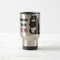 Modo rabugento em gato gordo engraçado