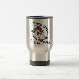 Caneca Térmica Momma orgulhoso - orgulho do autismo!